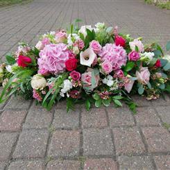 Shades of Pink - Casket Spray