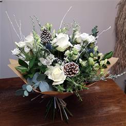 White Florist Choice Winter Bouquet 