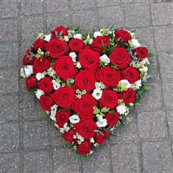 Red with White - Heart
