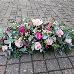 Pink Rose - Casket Spray