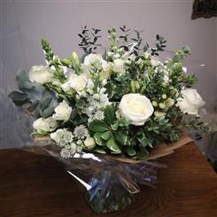 Florist Selection - Whites and Greens