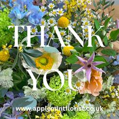 Thank You - Complementary Blank Message Card