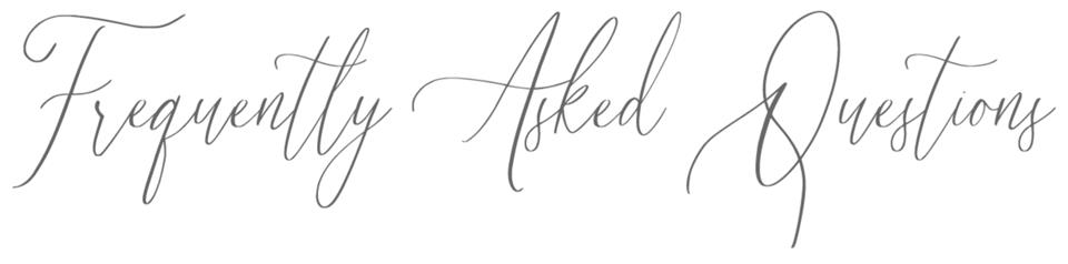 Frequently Asked Questions