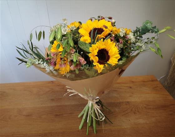 sunflower bouqet